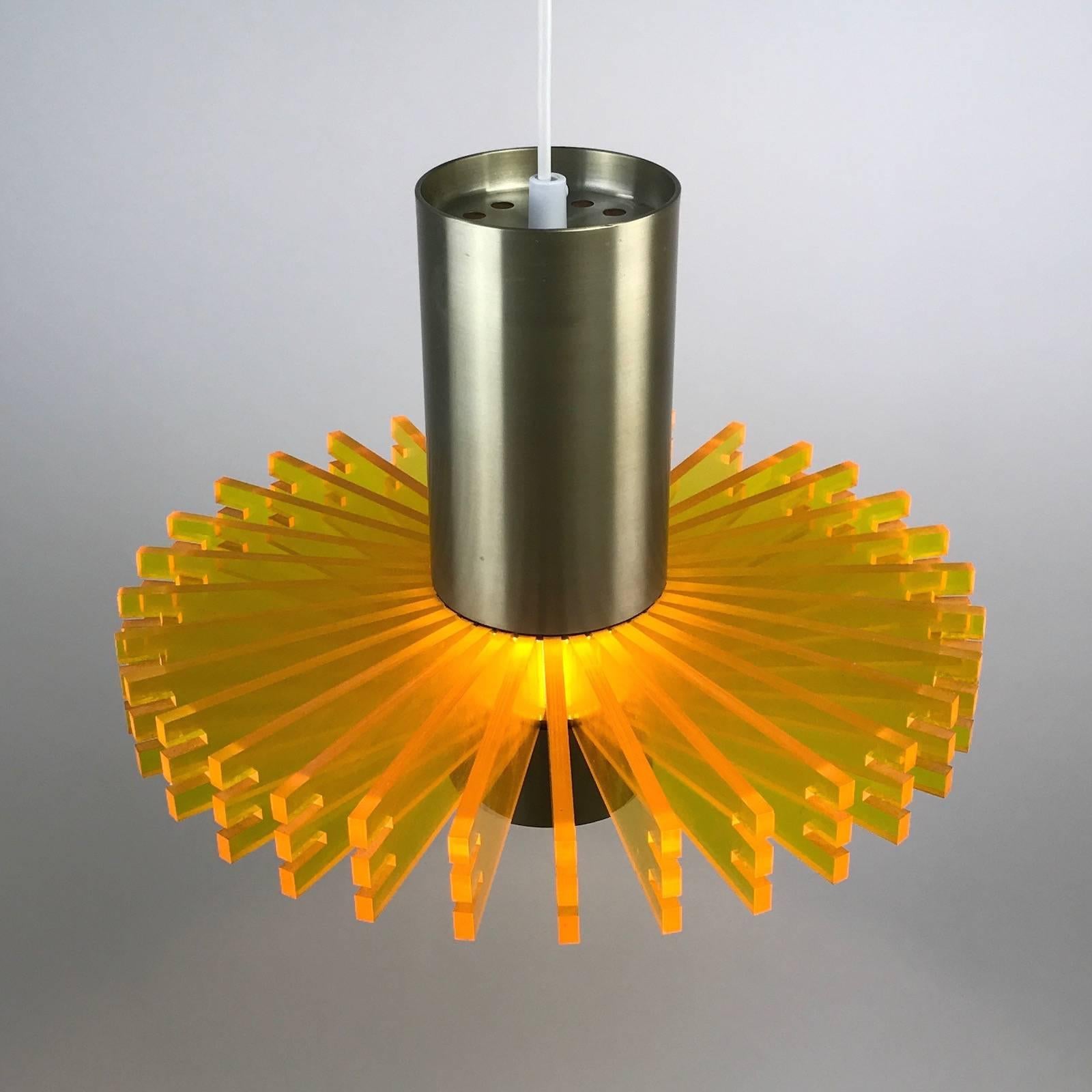 Danish Symphonie Ceiling Light by Claus Bolby for CEBO In Excellent Condition In Haderslev, DK