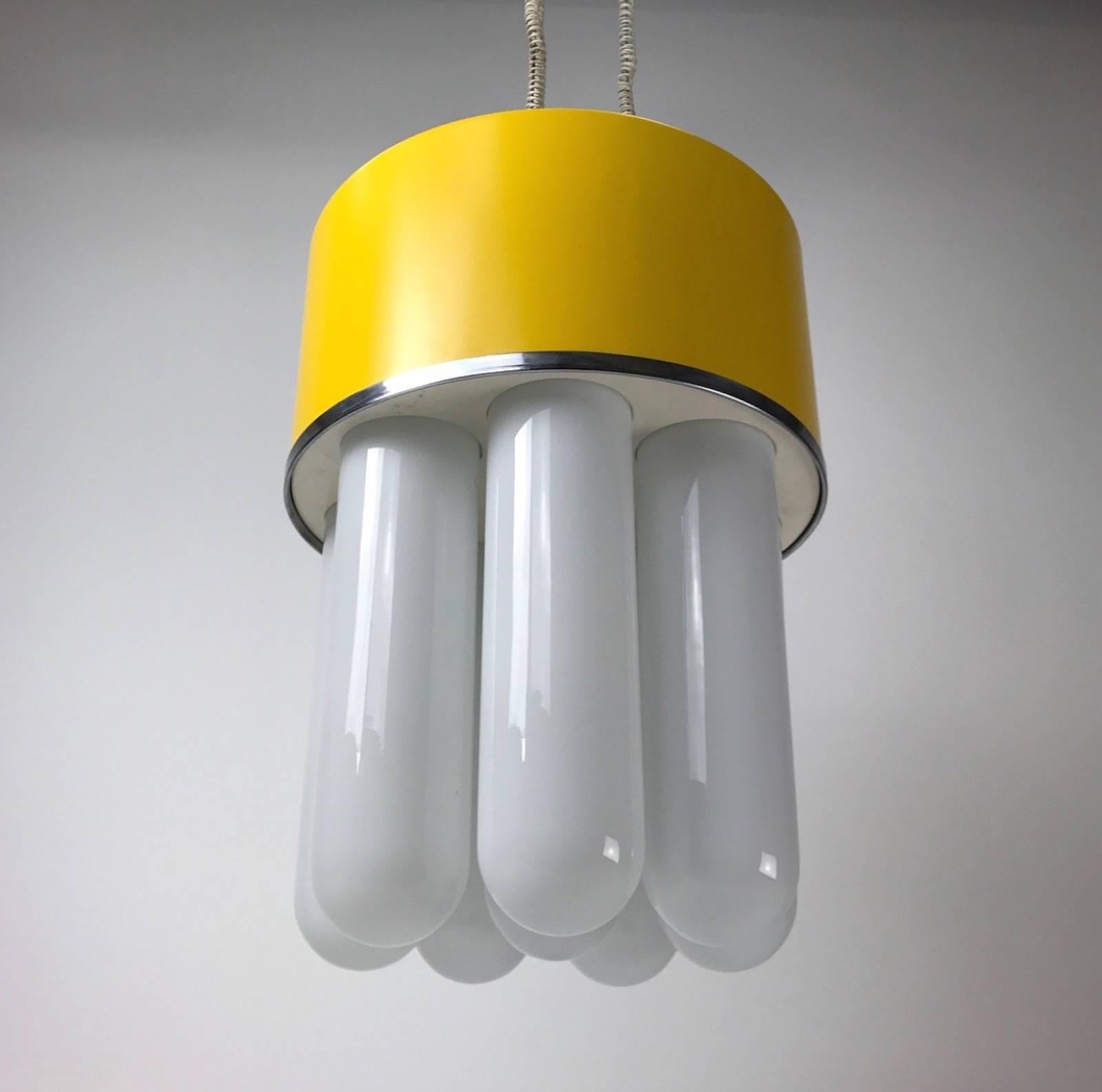 Unique Italian Design Chandelier from the Late 1960 2