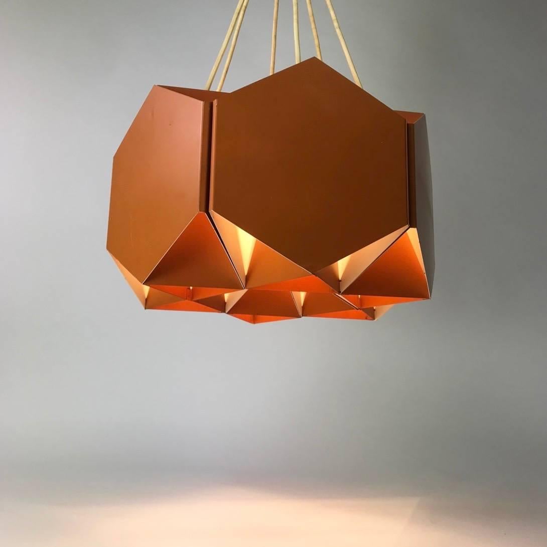 Very Unique Chandelier by Ole Panton for Lyfa of Denmark, Mid-1960s For Sale 2