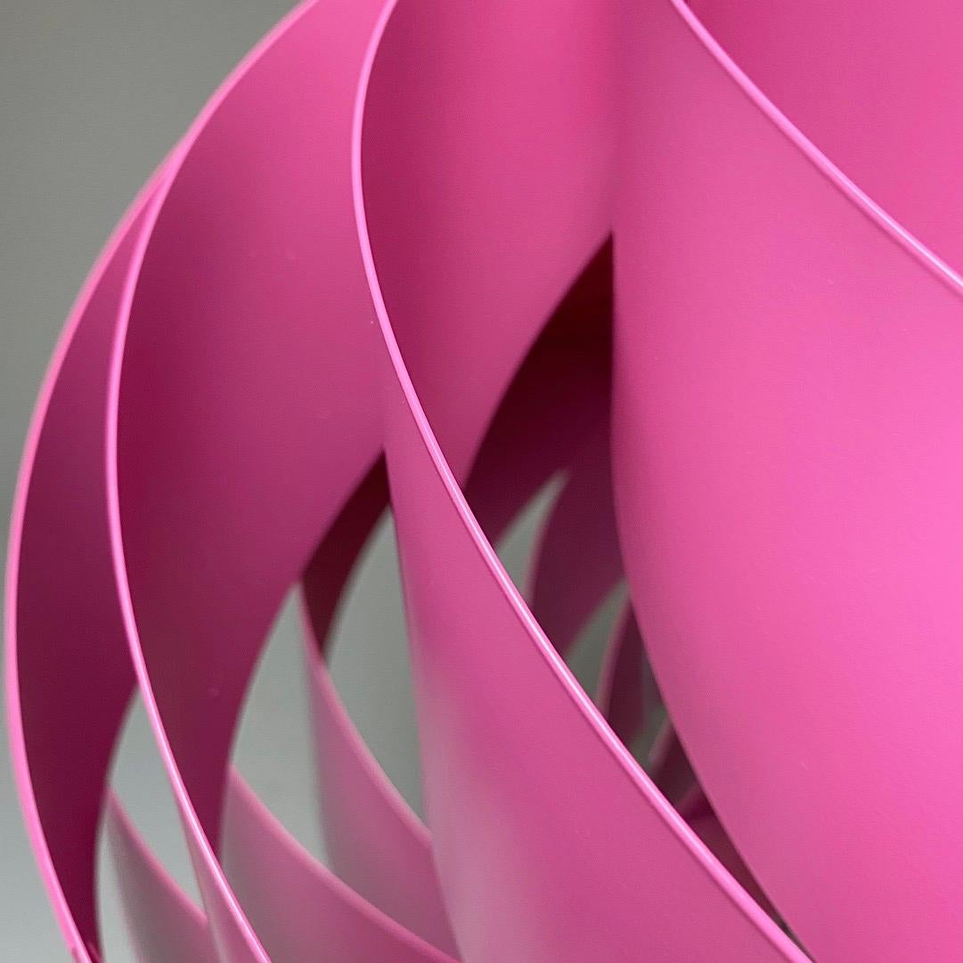 Pink Turbo Ceiling Light by Louis Weisdorf for LYFA, Denmark, 1970 2