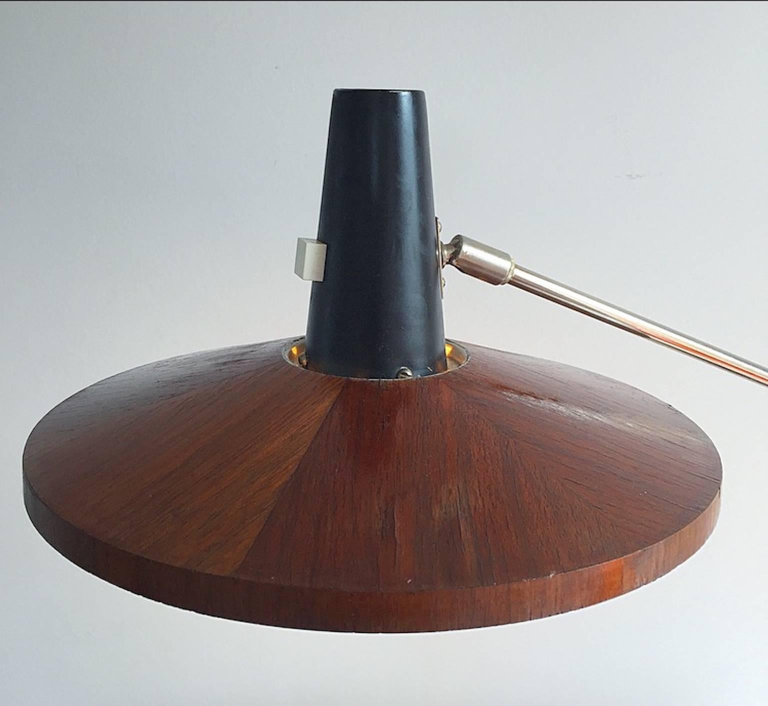 Mid-Century Modern George Frydman mid-Century Temde Desk Lamp Type 30