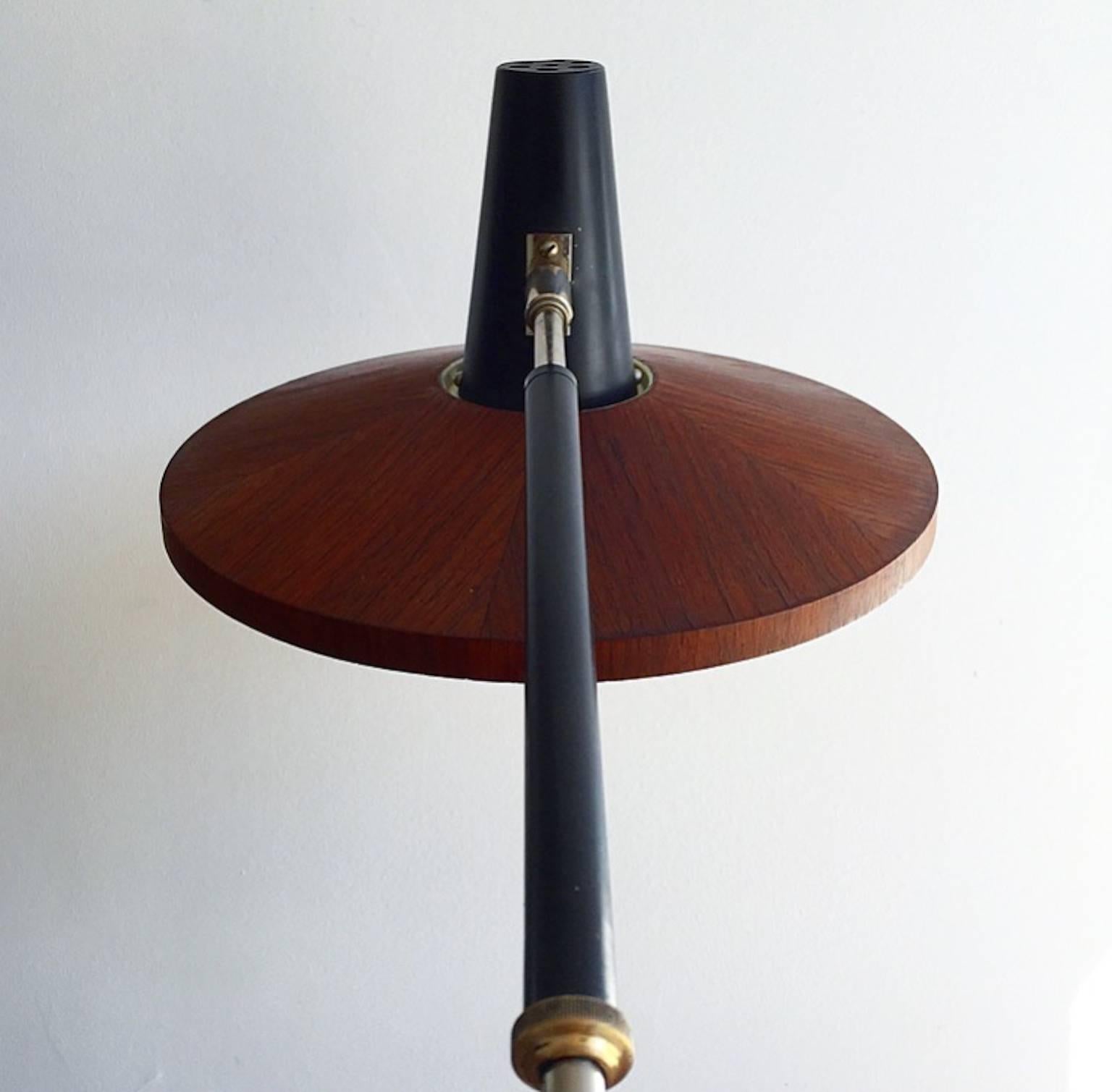 Lacquered George Frydman mid-Century Temde Desk Lamp Type 30