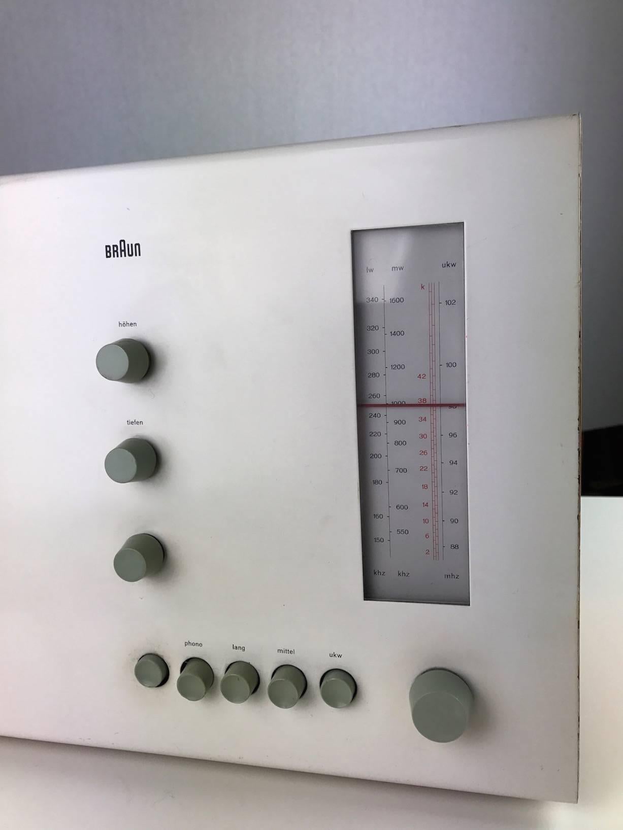 Braun RT20 Radio Designed by Dieter Rams In Excellent Condition In Haderslev, DK
