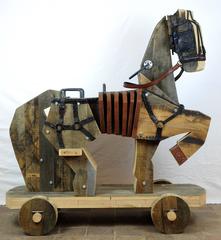 Sculpture de cheval Michelangeli, Italie