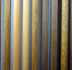 Modern Solid Chestnut Wood Headboard by Michelangeli, Italy