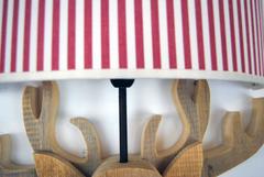 Reindeer Wood Lamp by Michelangeli, Italy
