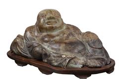 Big Buddha in Stem of Jade, Early 20th Century
