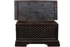 Wooden and Iron Chest of the 19th Century