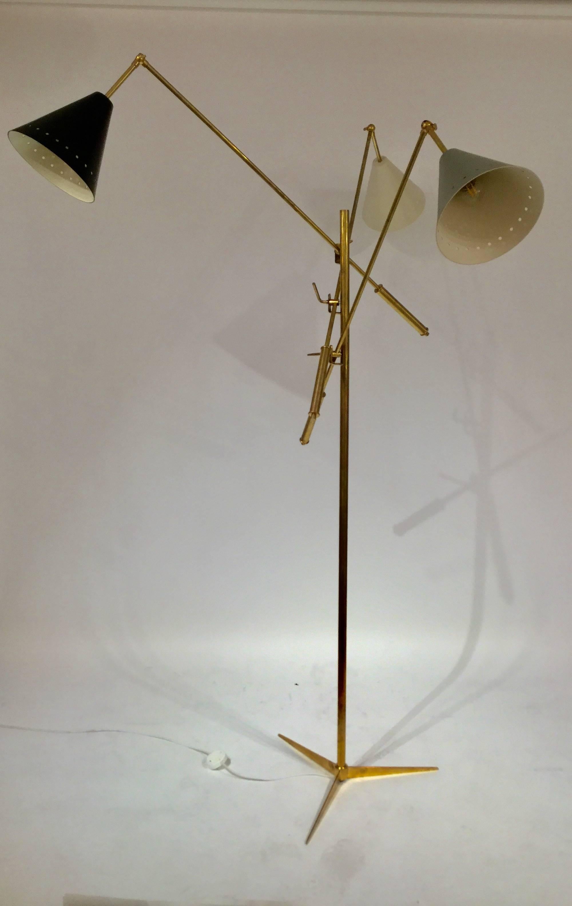 Italian Modernist Floor Lamp In Good Condition In London, GB