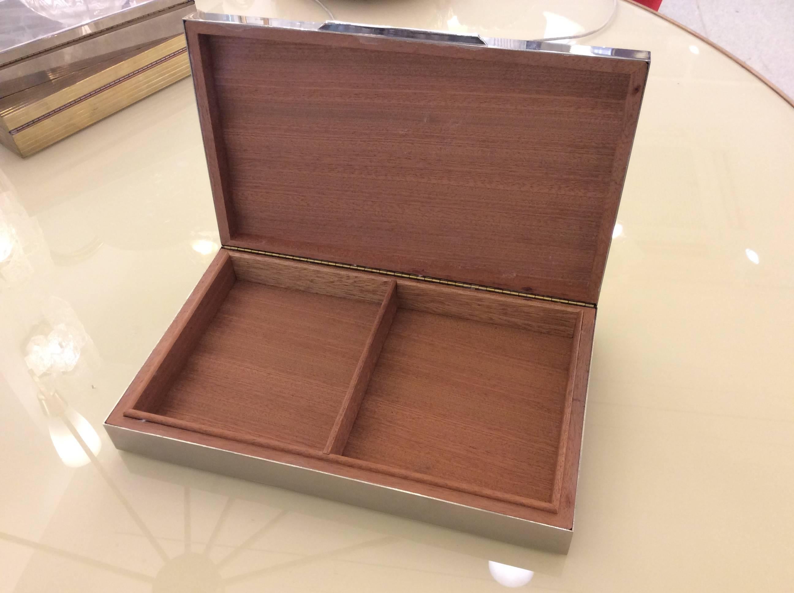 Italian Box in the Style of Willy Rizzo, 1970 In Excellent Condition For Sale In London, GB