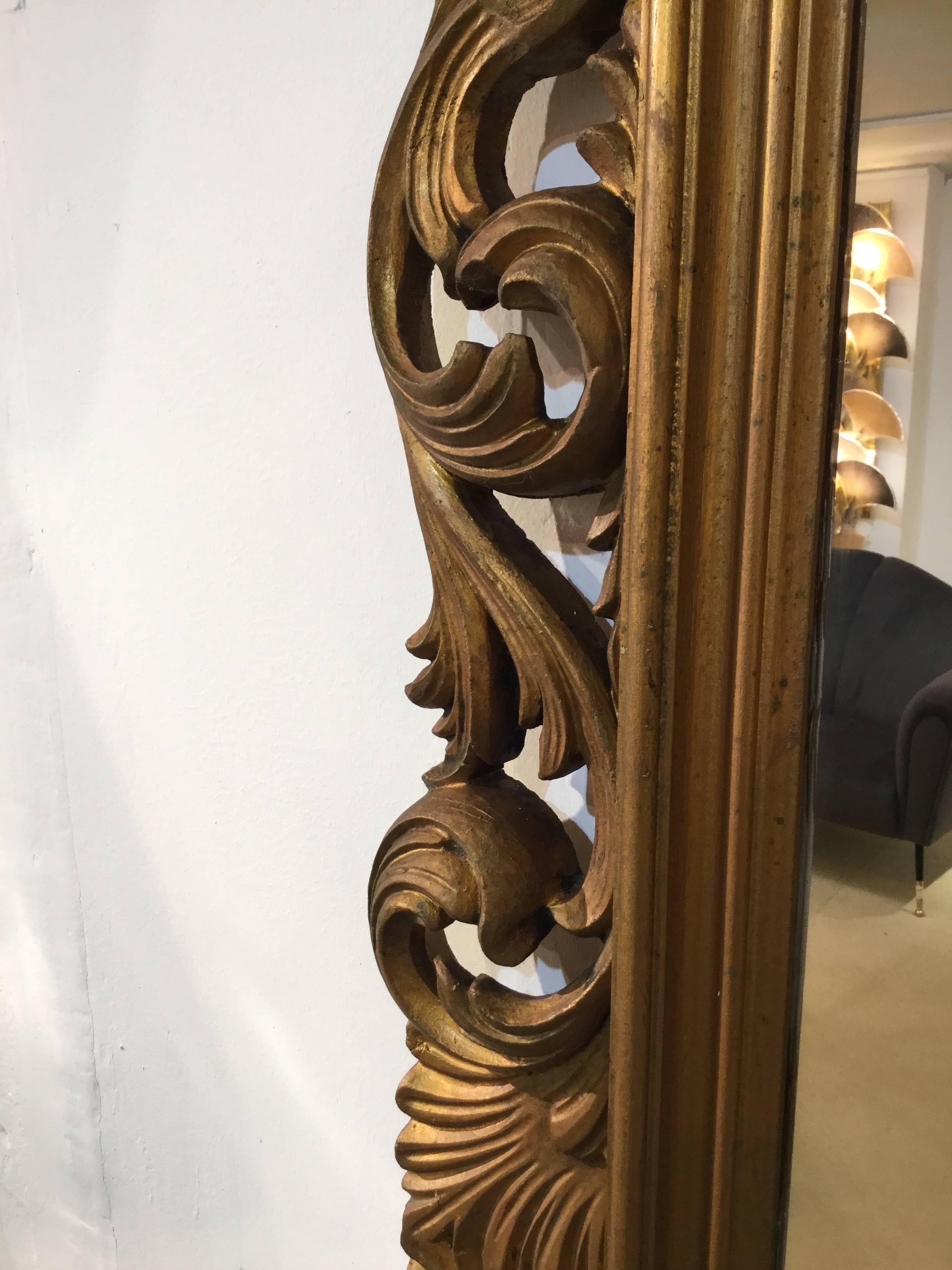 decorative wooden mirror