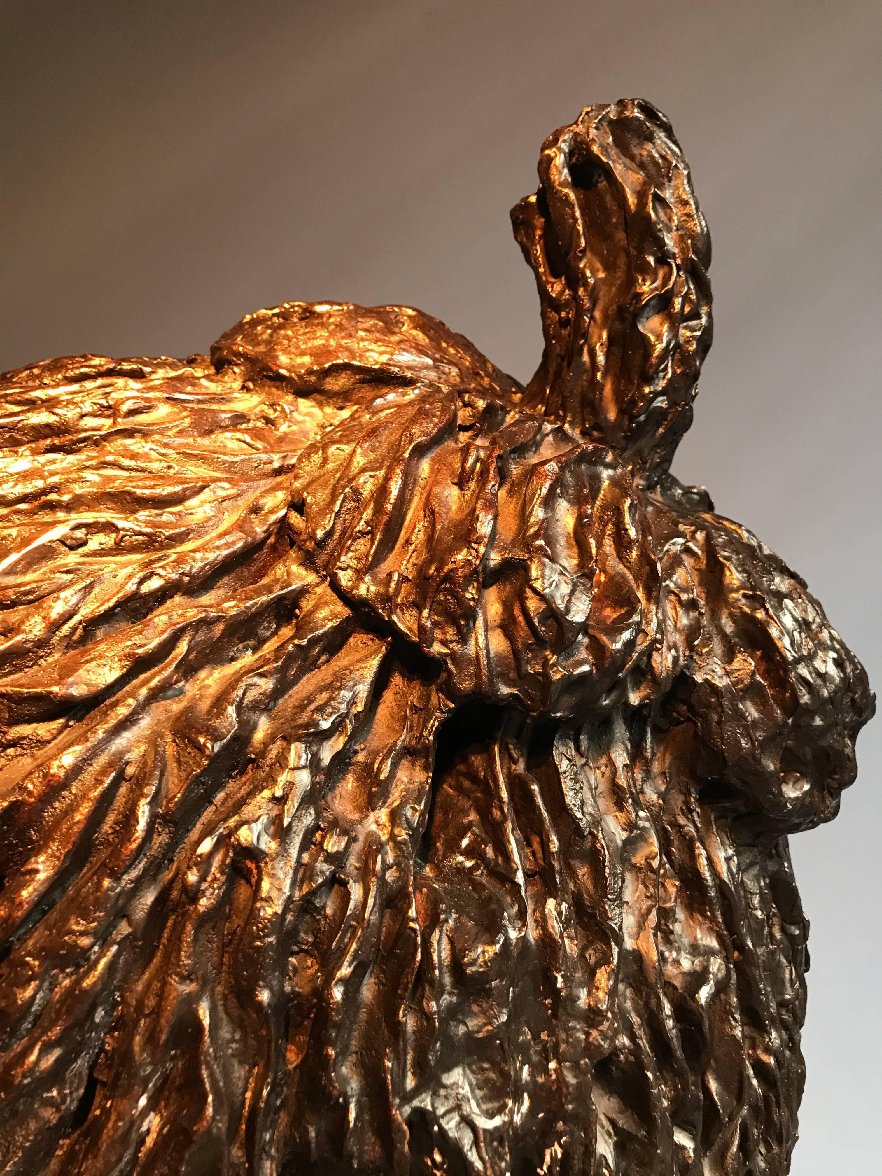 Zeitgenössisches Bronze-Kunstwerk, Mangosteen (21. Jahrhundert und zeitgenössisch) im Angebot