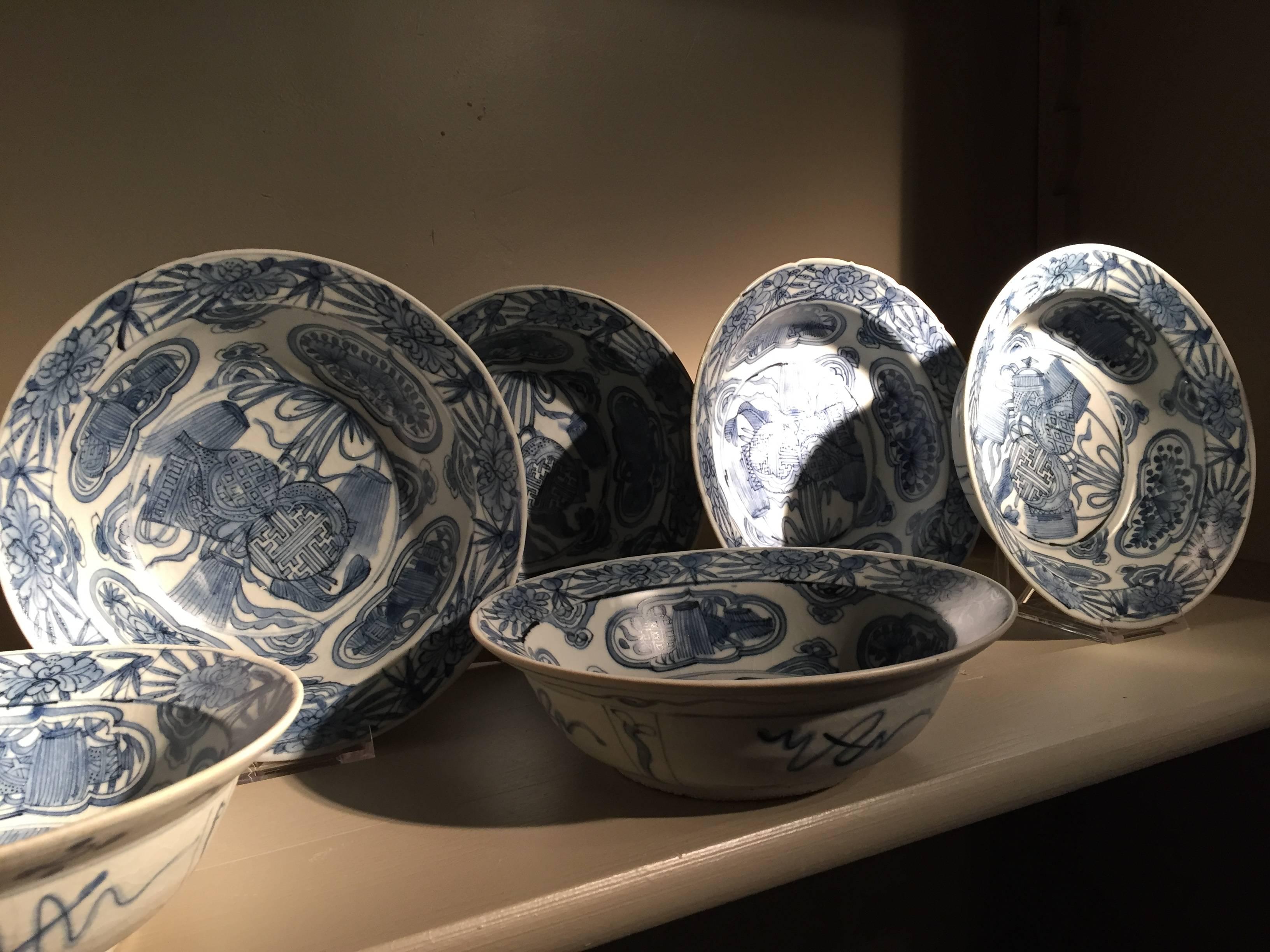Deep Plate, Blue and White Porcelain, Ming Dynasty, China 1