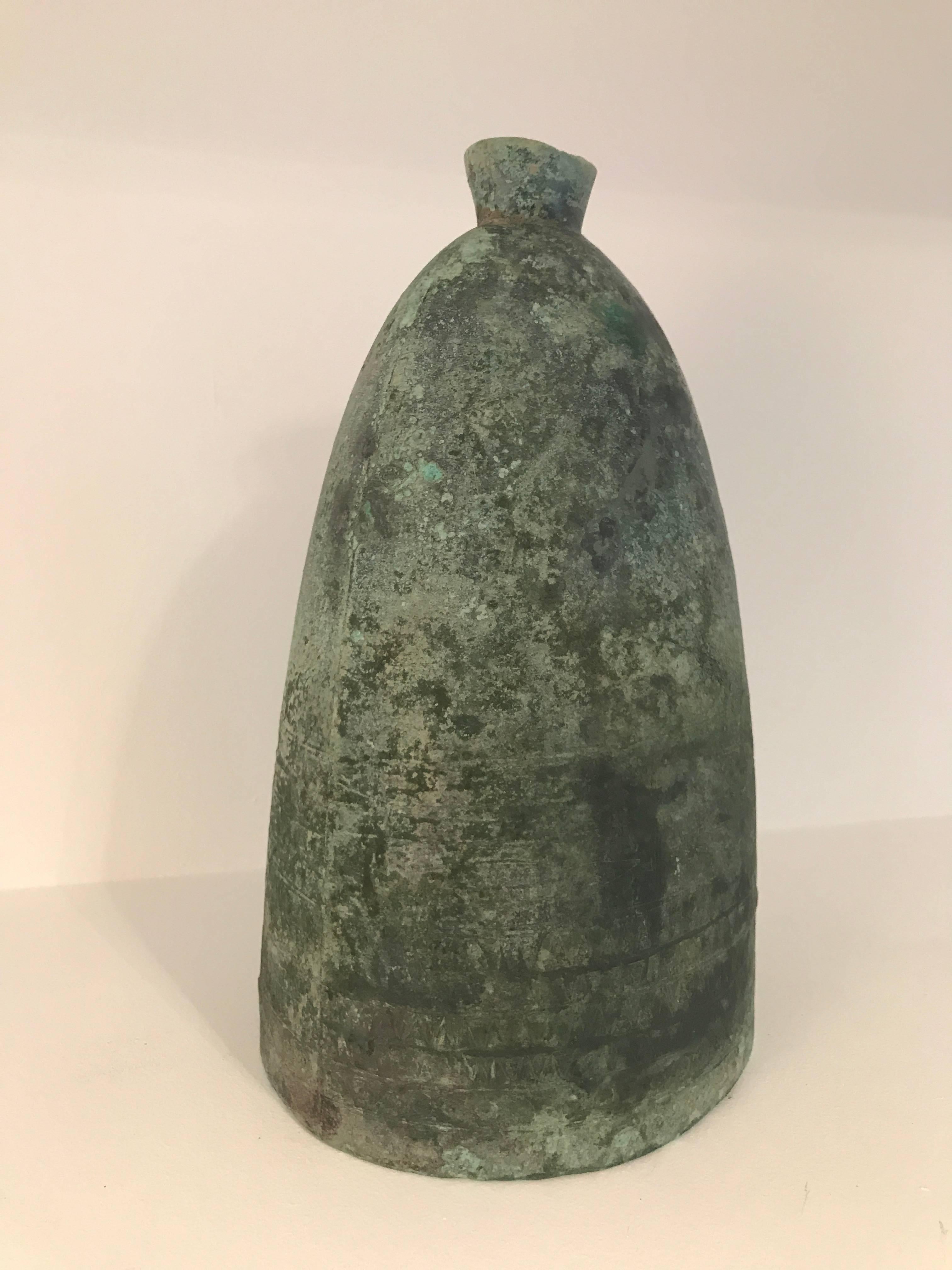 Asian Large Bronze Bell For Sale