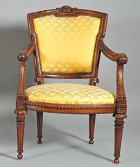 Louis XVI Four Armchairs