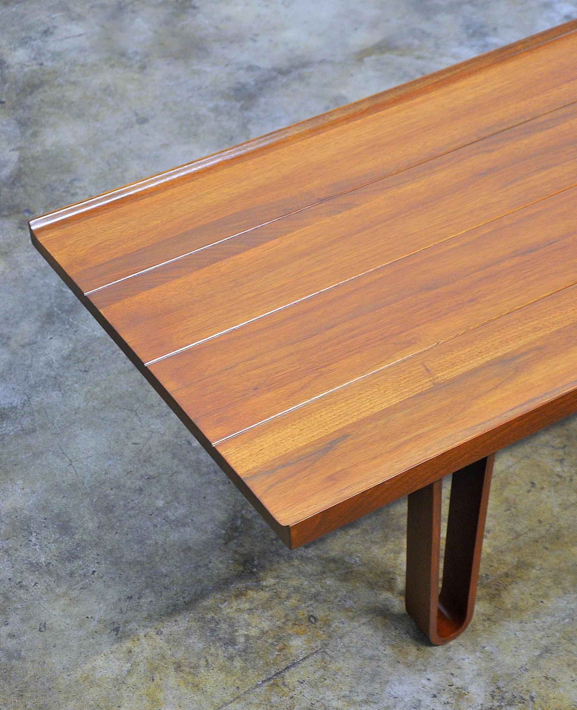 Edward Wormley for Dunbar Coffee Table Bench, Model 4699, 1950s In Excellent Condition In Miami, FL