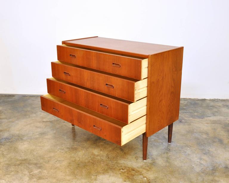 Danish Modern Falster Mobelfabrik Teak Dresser or Bachelor's Chest