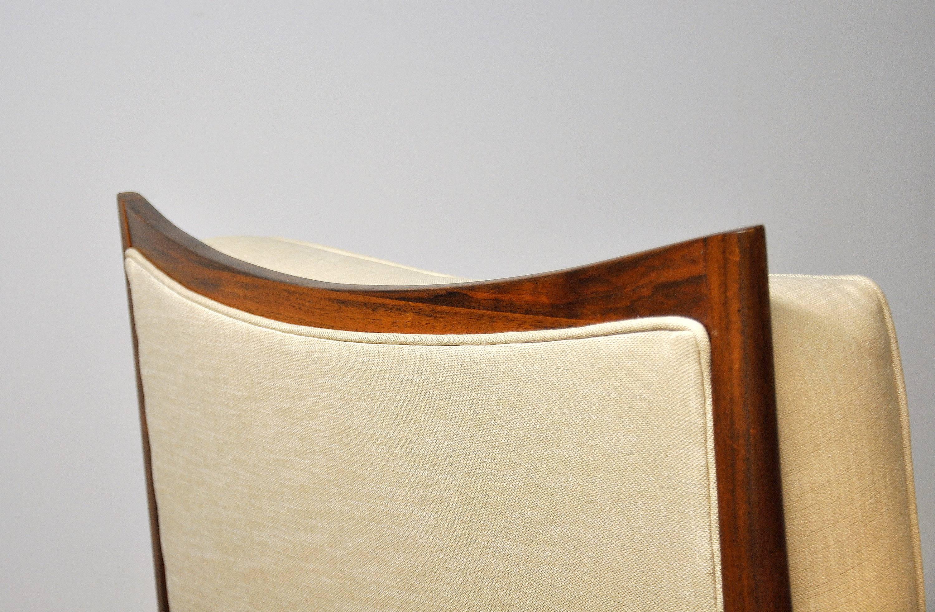 Pair of Paul McCobb for Directional 1320 Slipper Chairs 1