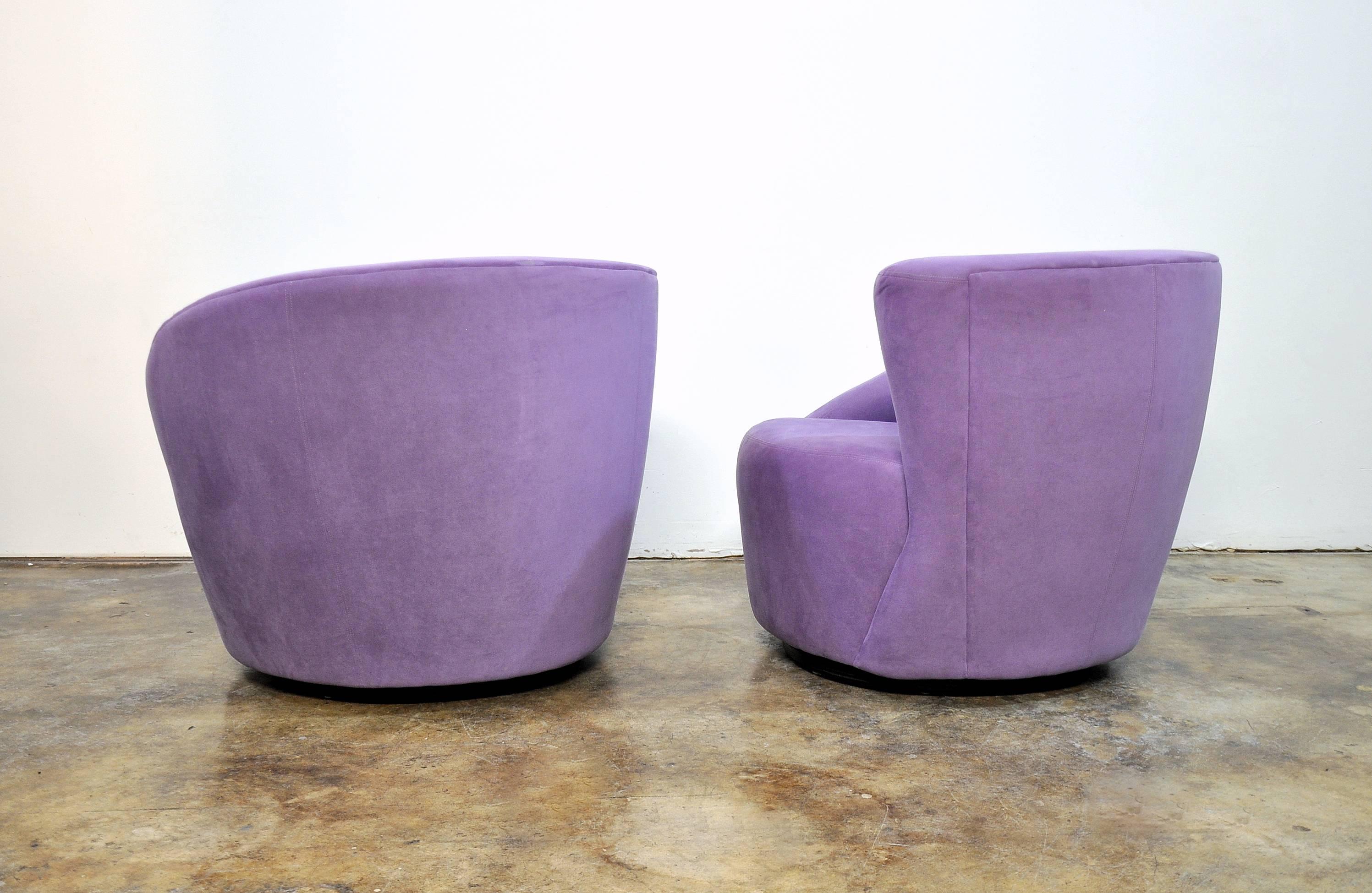 light purple chairs