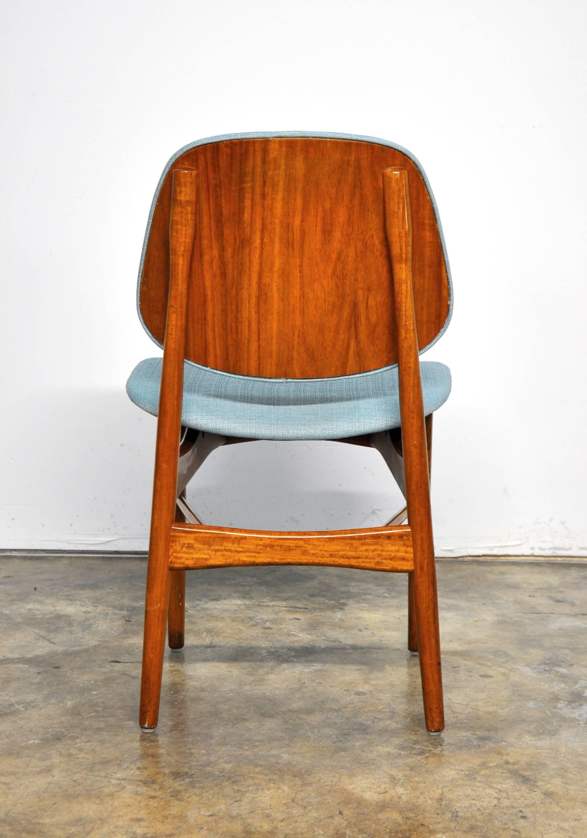 Danish Set of Four Teak Dining Chairs, Attributed to Finn Juhl