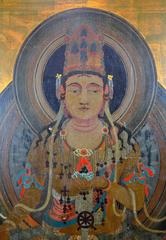 Large Scale Medicine Buddha Painting Ausadhi Badhai