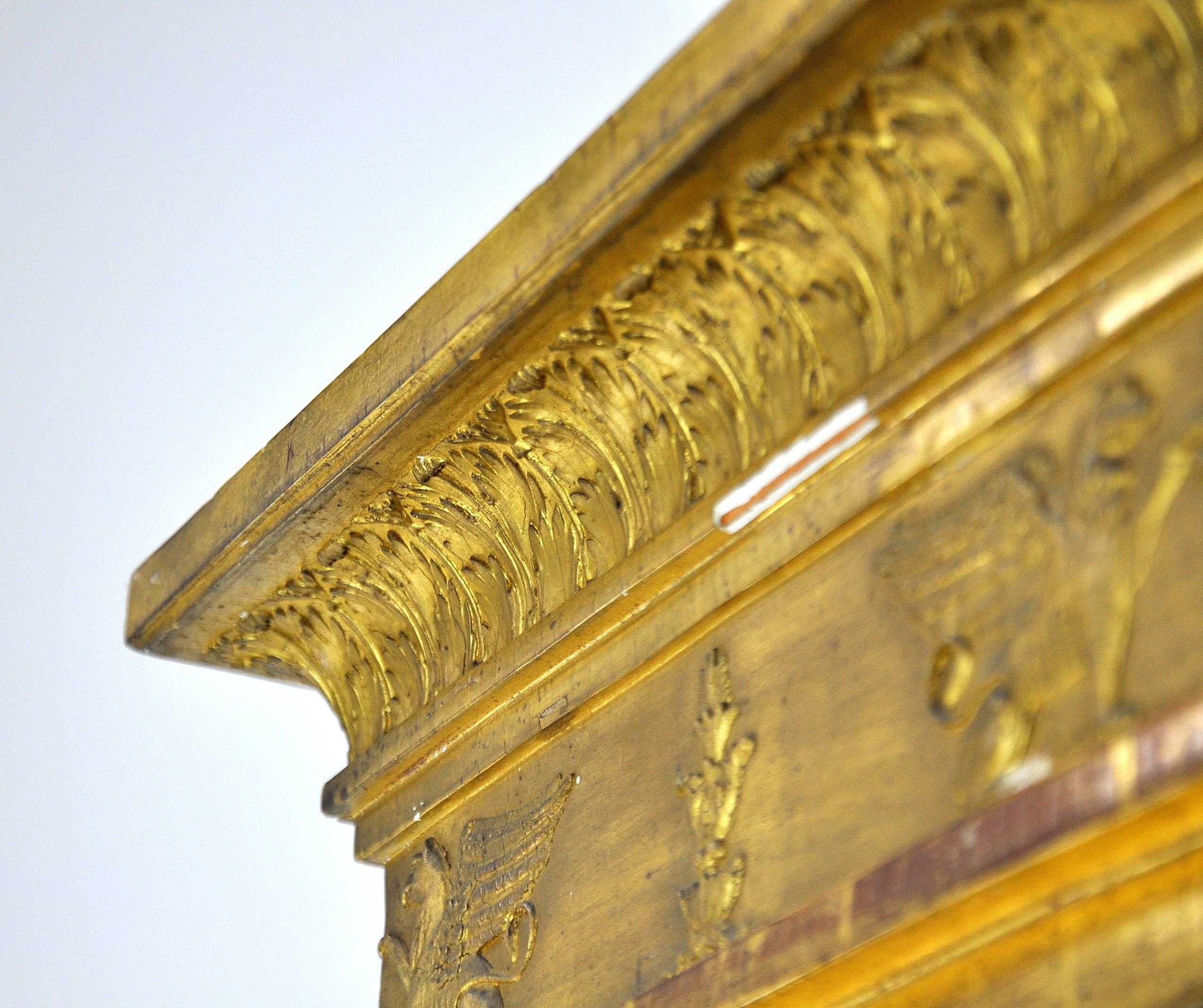 Neoclassical Gilt Mirror, Early 19th Century 4