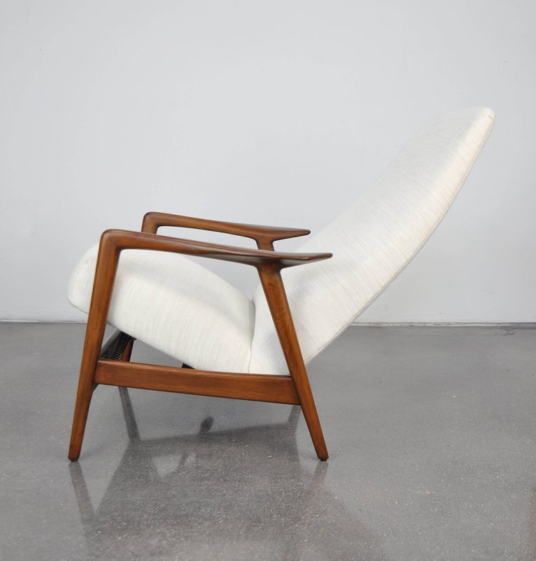 Folke Ohlsson for DUX High Back Rocker Recliner at 1stDibs
