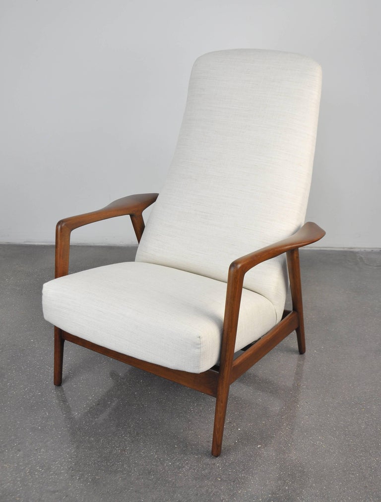 Folke Ohlsson for DUX High Back Rocker Recliner at 1stDibs