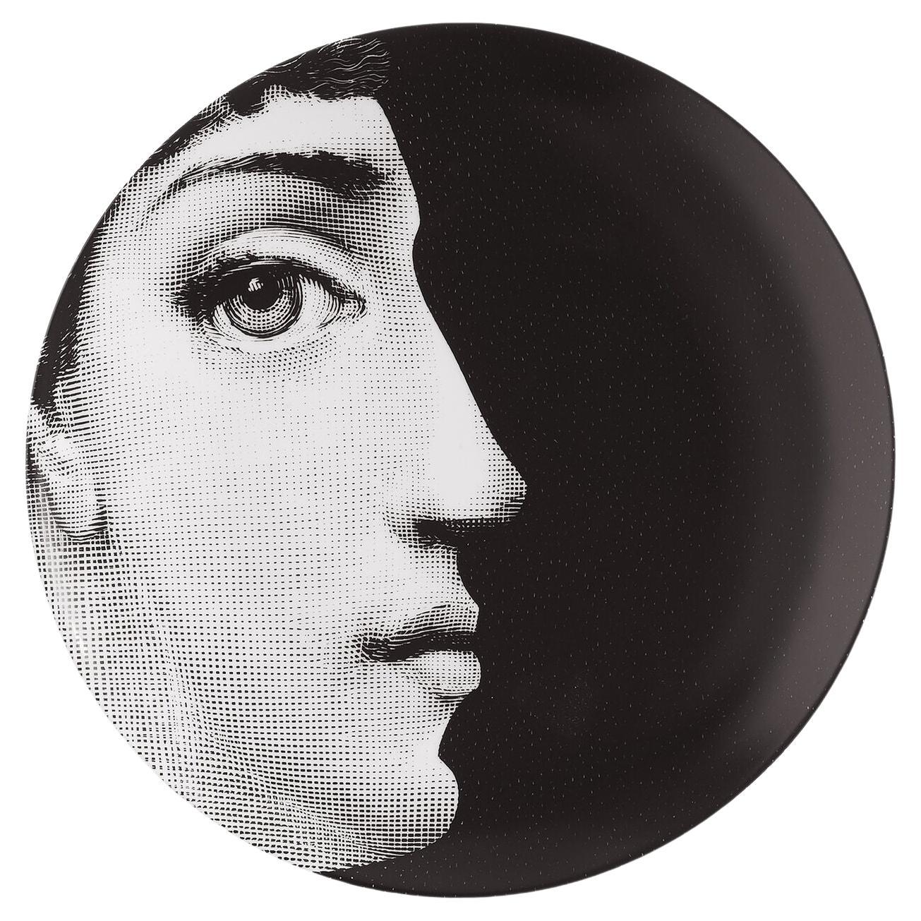 Piero Fornasetti Tema e Variazioni Plato de porcelana 114 Perfil Temas Variación