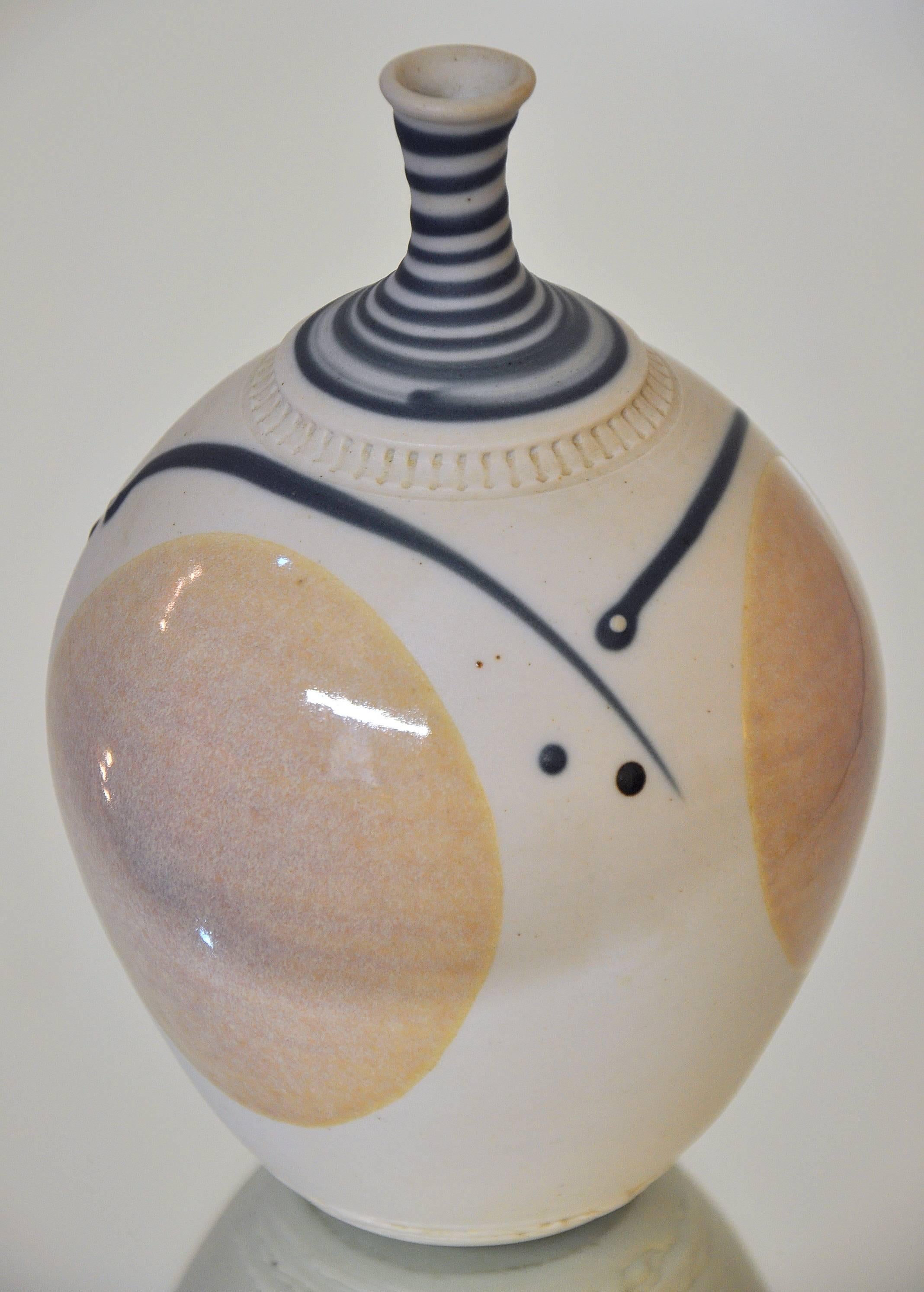 Mid-20th Century Gordon and Jane Martz Art Pottery Weed Pot, Marshall Studios, 1960s