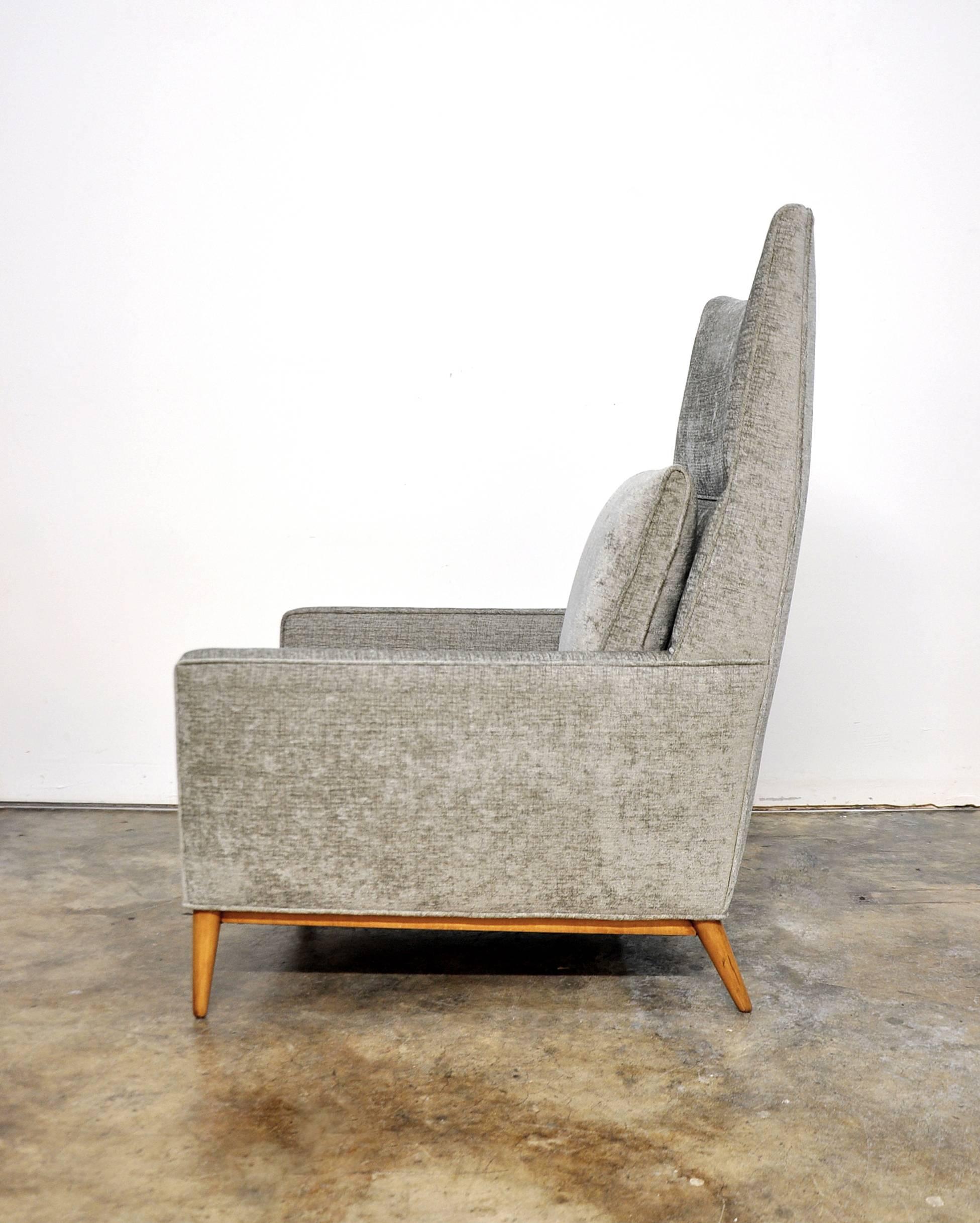 Mid-20th Century Paul McCobb Directional 314 Model High Back Lounge Chair