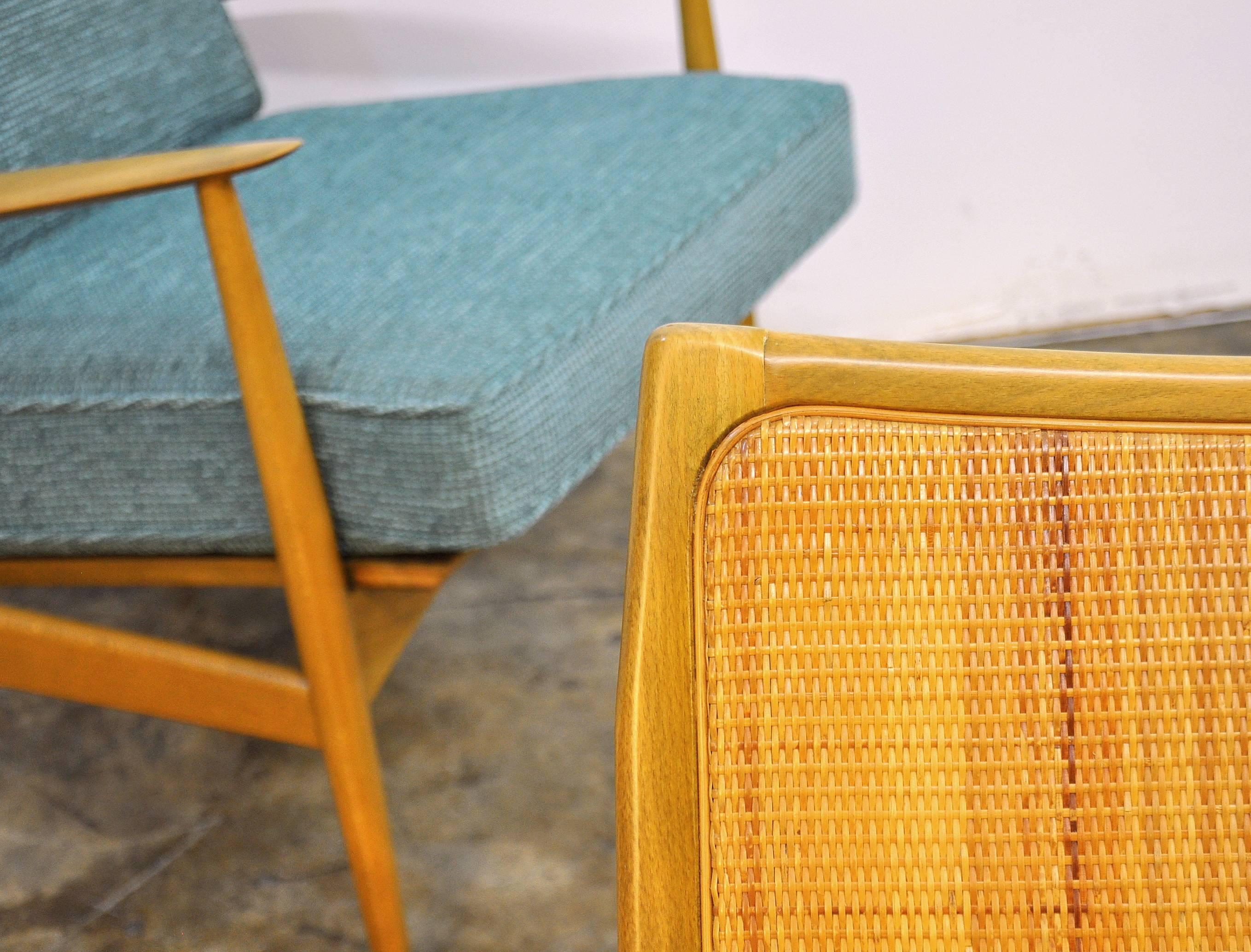 Mid-20th Century Pair of Ib Kofod-Larsen Spear Lounge Chairs