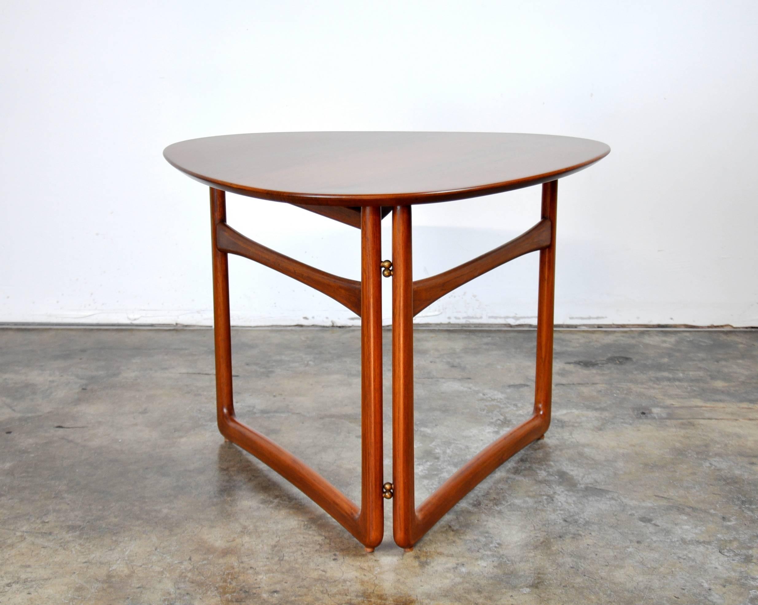 Danish Peter Hvidt and Orla Mølgaard-Nielsen for France and Daverkosen Teak Side Table