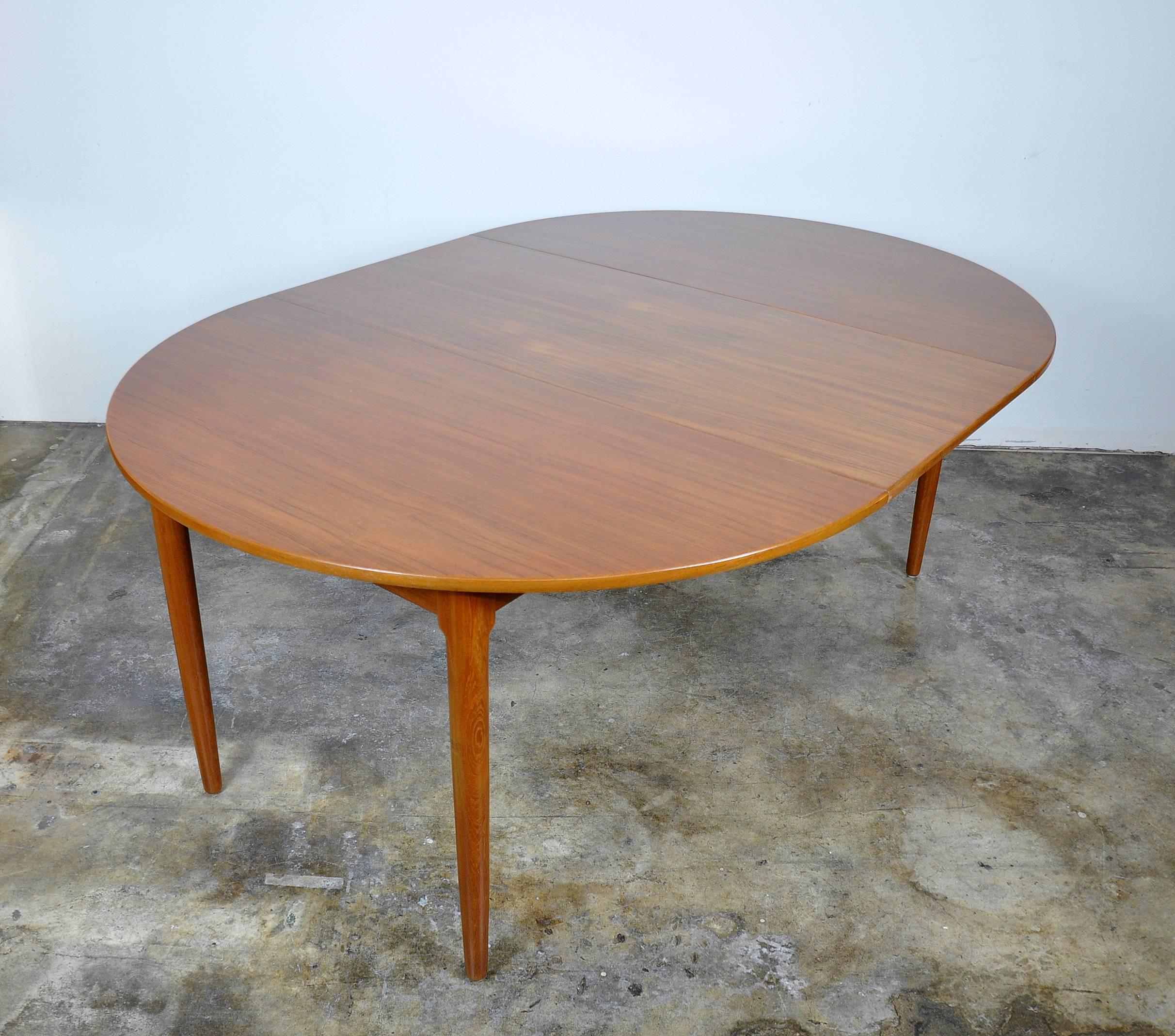 Mid-20th Century Falster Teak Expandable Dining Table