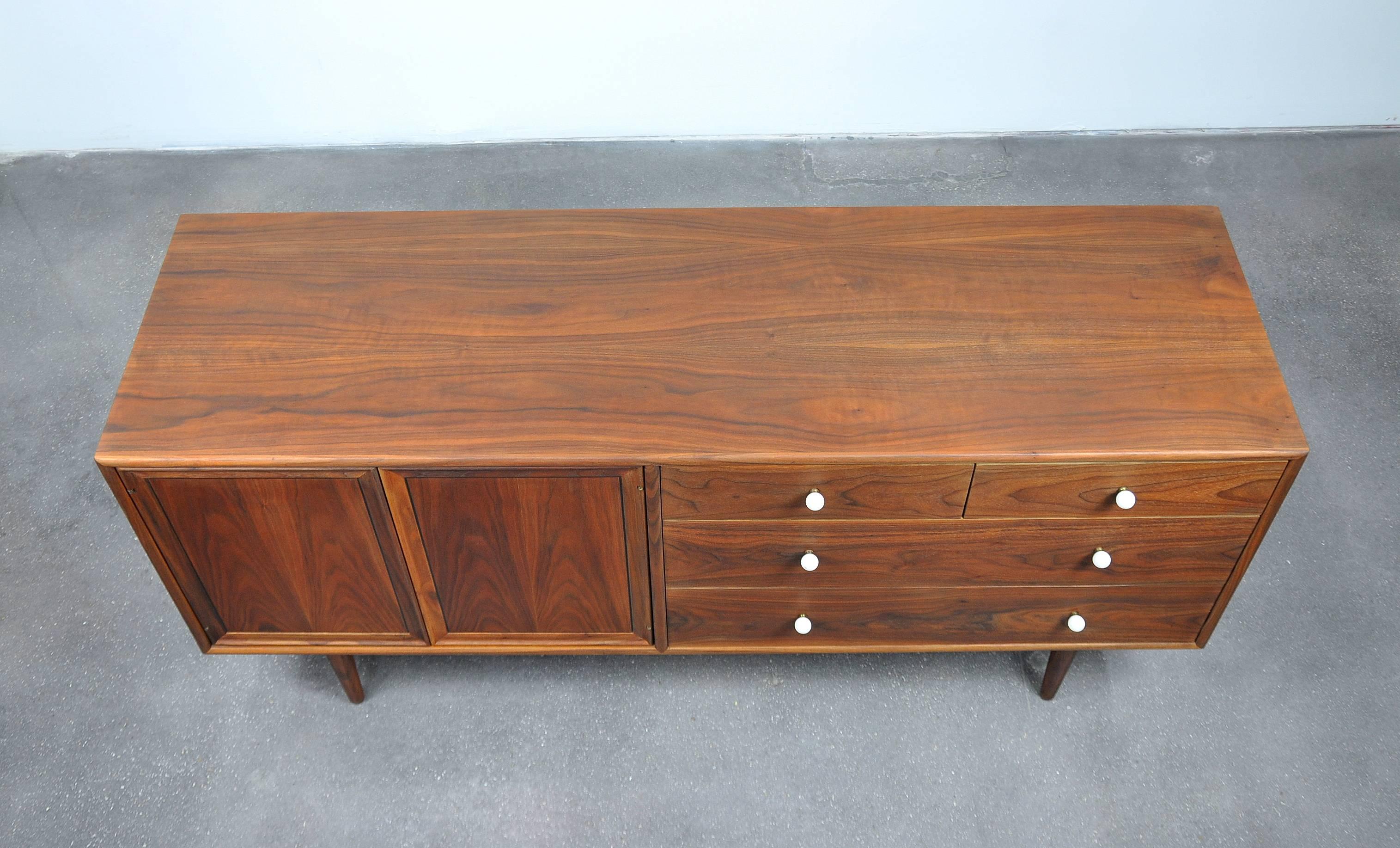 American Kipp Stewart and Steward Macdougall Drexel Declaration Walnut Dresser