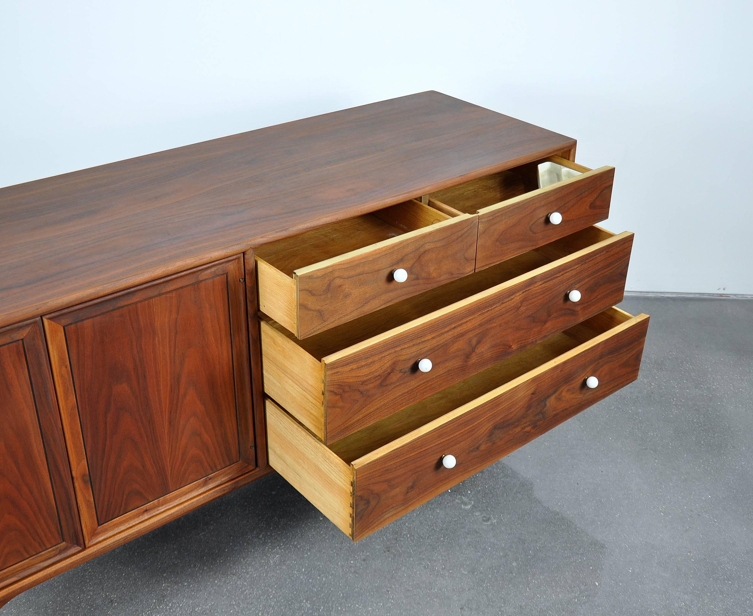 Kipp Stewart and Steward Macdougall Drexel Declaration Walnut Dresser 2