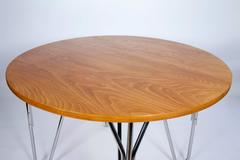 1930s Bauhaus Steel Tube and Beech Table