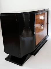 1930s Art Deco Sideboard Maple and Jacaranda