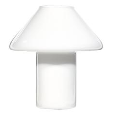 Hala Zeist White Glass Mushroom Lamp 12