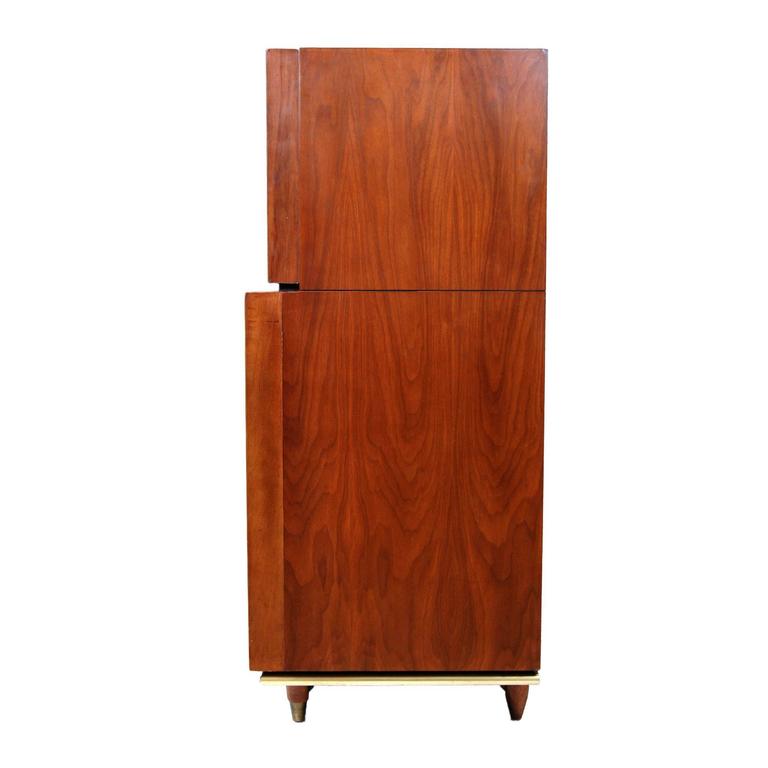 Kent Coffey Tall Walnut Dresser "The Elegante, " 1960s at 1stDibs | kent  coffey elegante dresser, kent coffey the elegante, kent coffey dresser