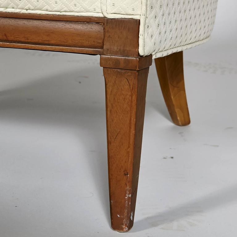 Walnut Sculpted Lounge Chair by ErwinLambeth For Sale at 1stDibs