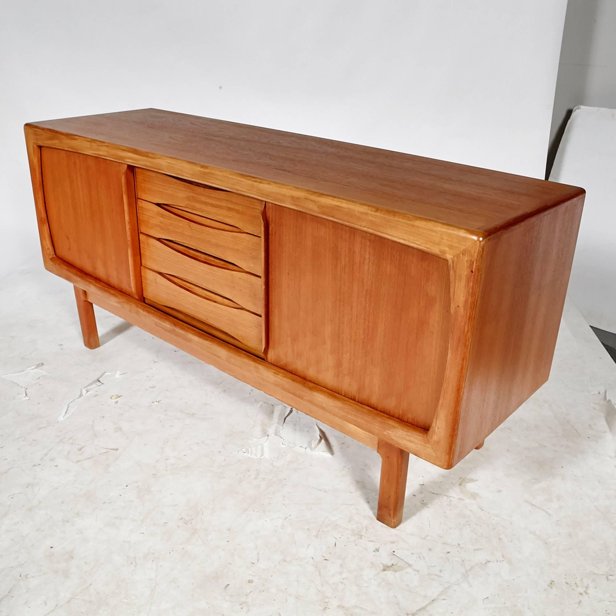 Scandinavian Modern Danish Teak Credenza