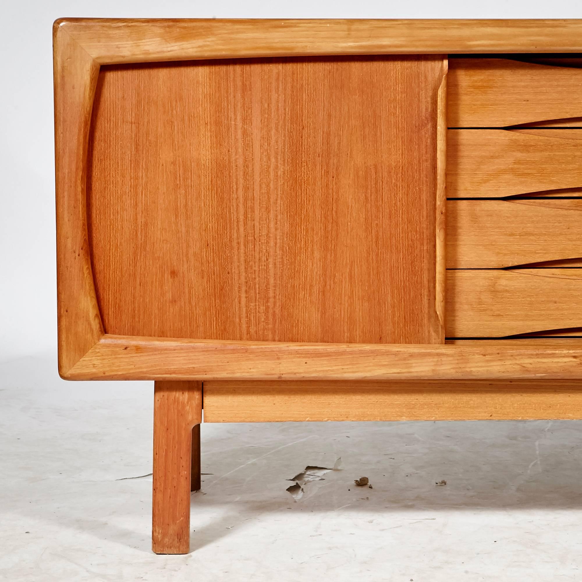 Danish Teak Credenza 2