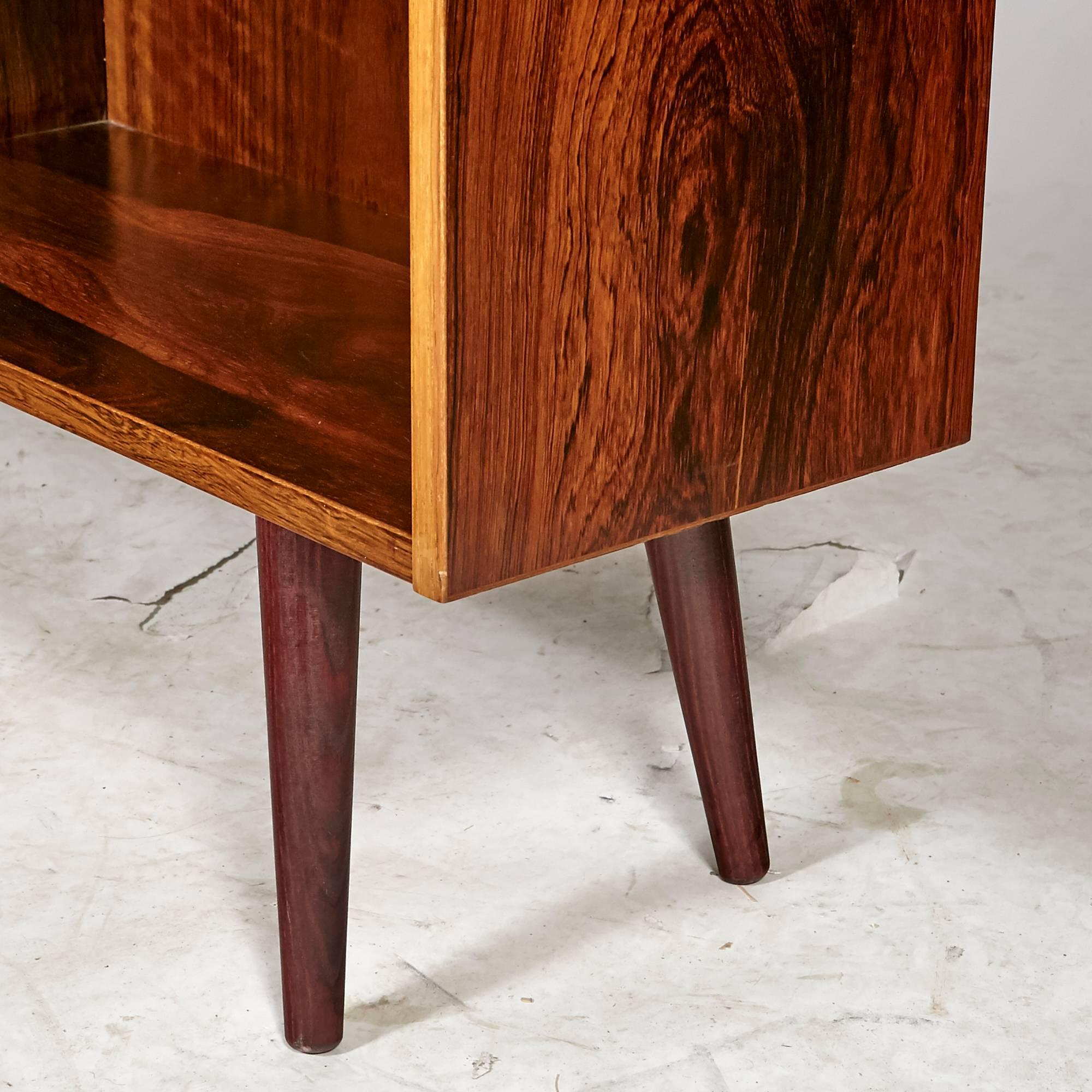 Edmund Jørgensen Danish Rosewood Bookcase, 1960s In Excellent Condition For Sale In Amherst, NH