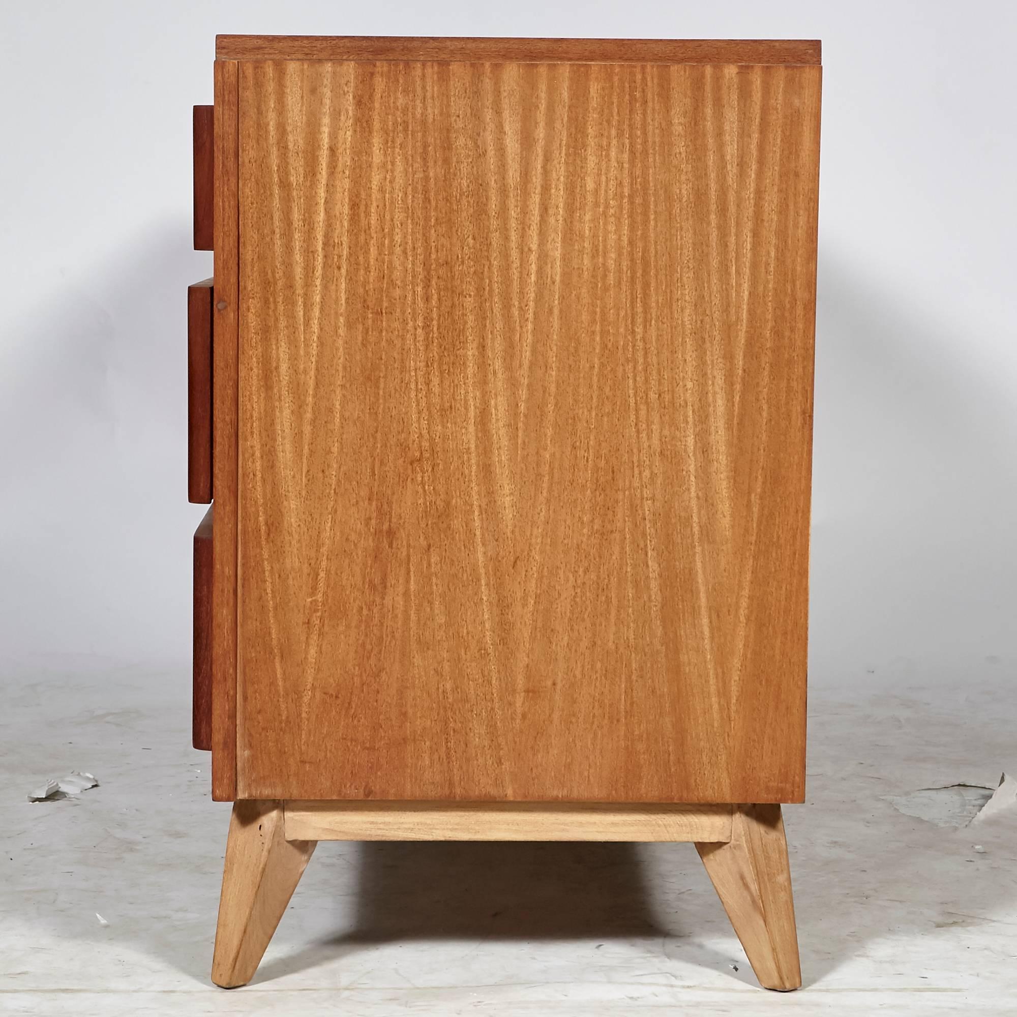 Mahogany Eliel Saarinen Low Chest of Drawers for Rway Furniture, 1940s For Sale