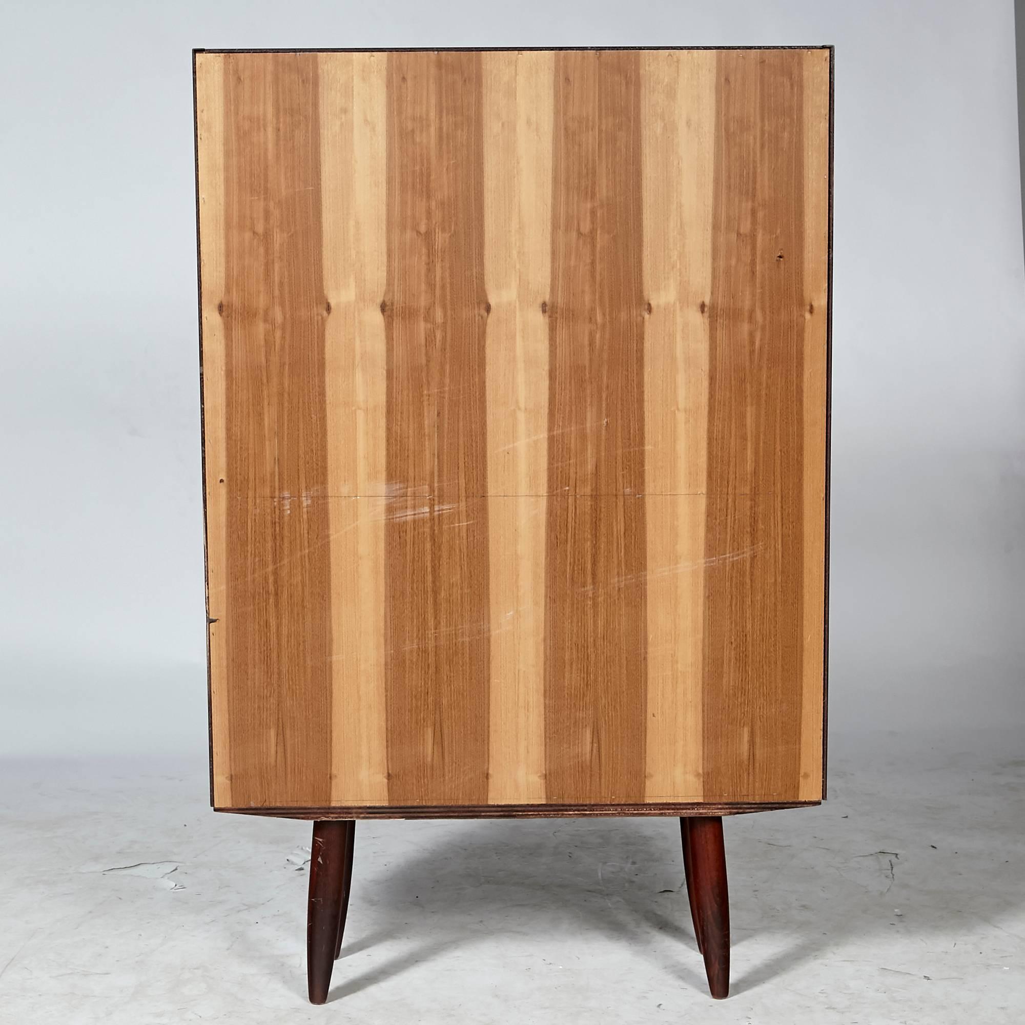 Danish Rosewood Small Bookcase, 1960s For Sale 1