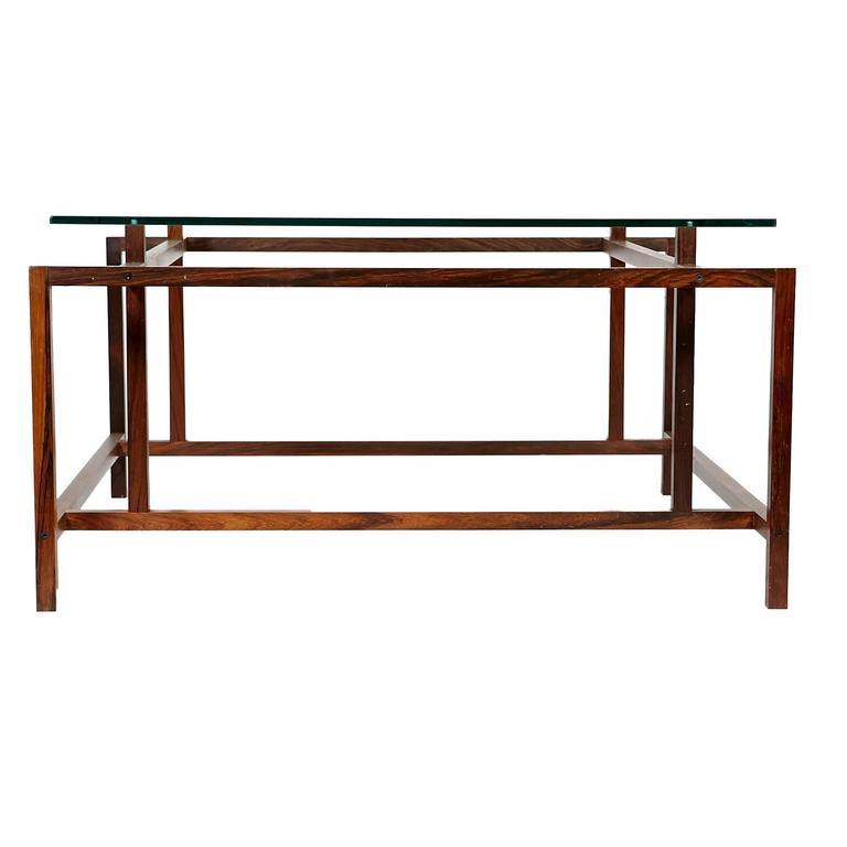 Danish Rosewood Cocktail Table by Henning for Komfort at