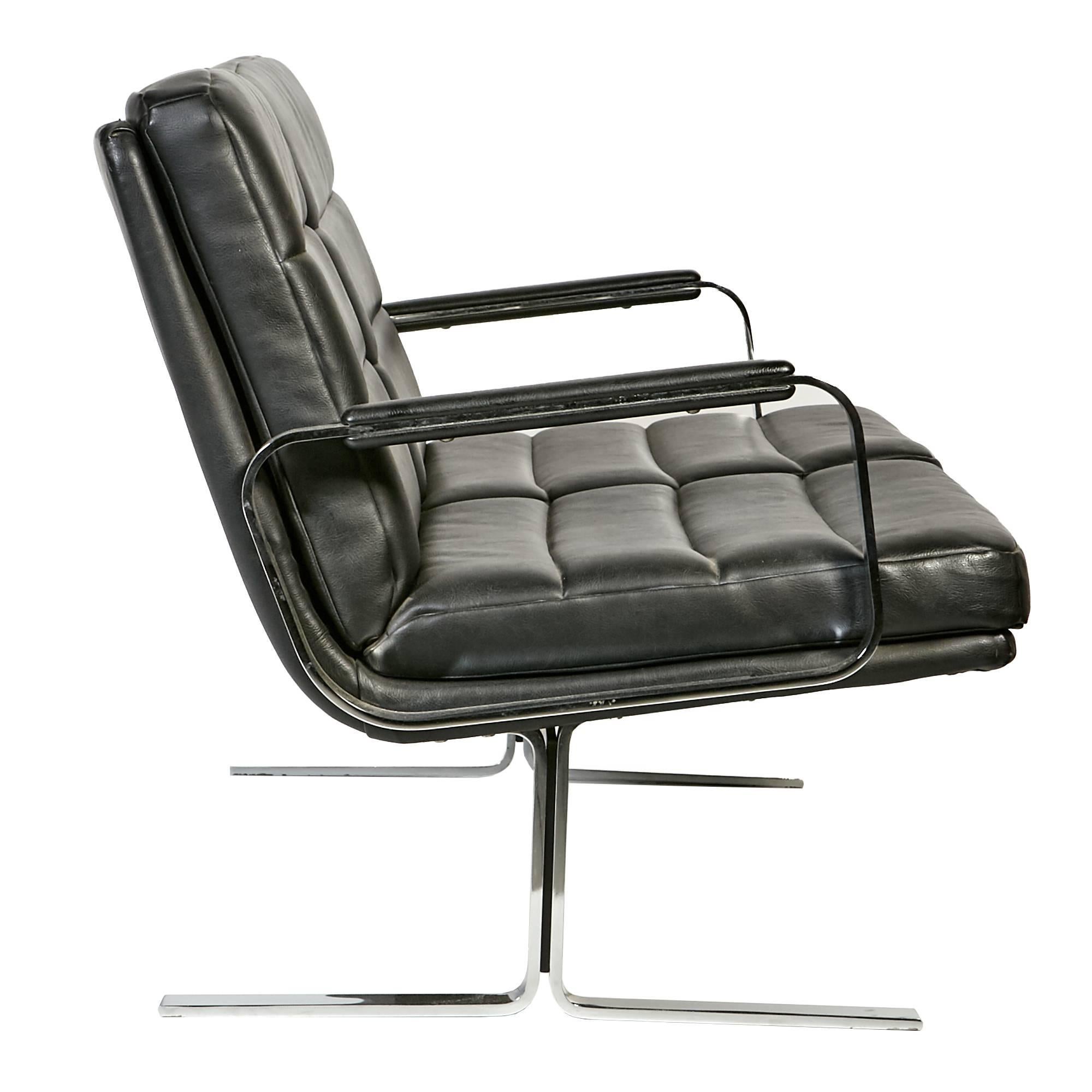 1970s Airport-Style Living Room Set by Bernd Münzebrock for Knoll In Excellent Condition For Sale In Amherst, NH
