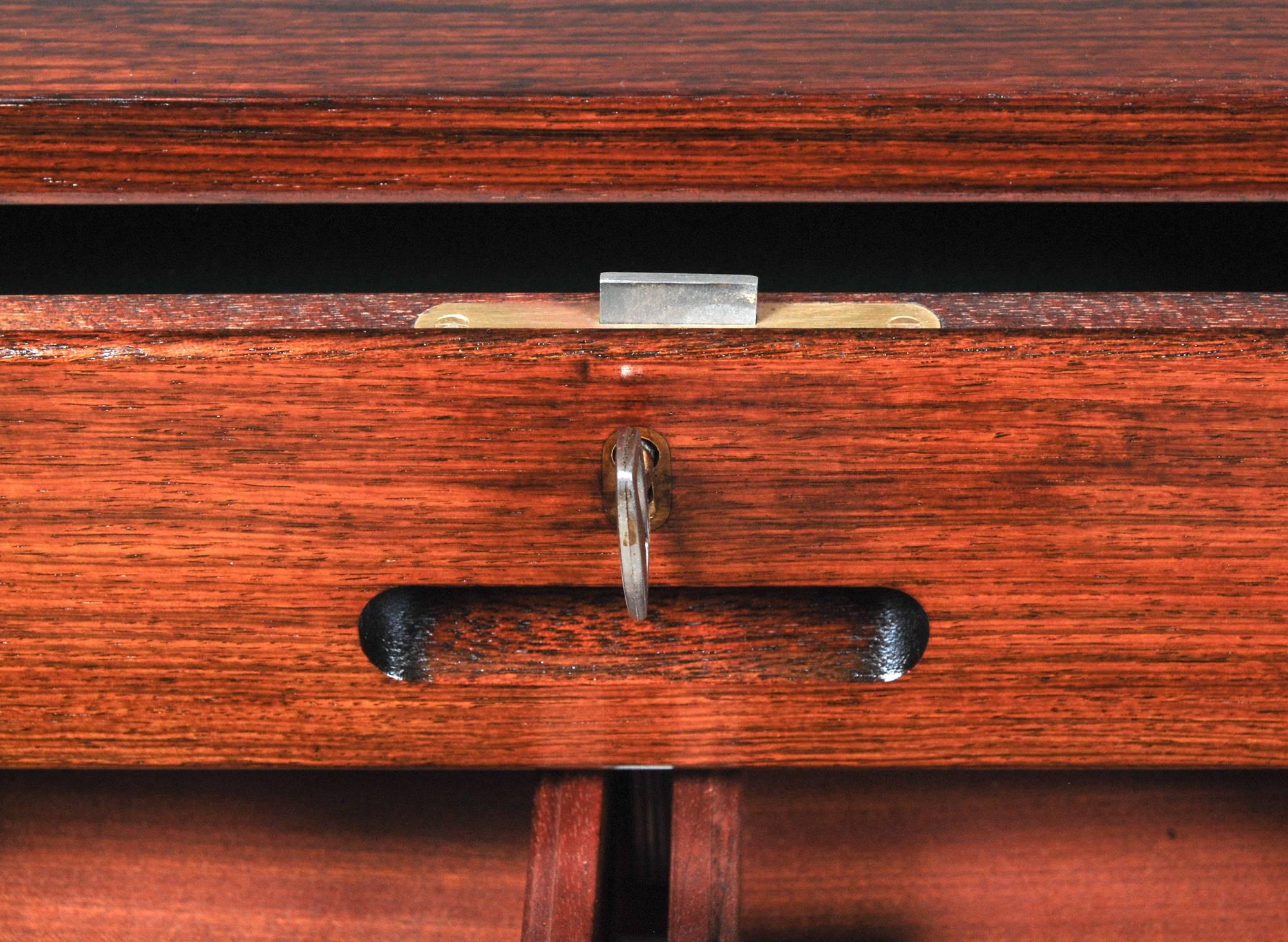 Svend Langkilde Danish Rosewood Glass Front Cabinet, 1960s 4