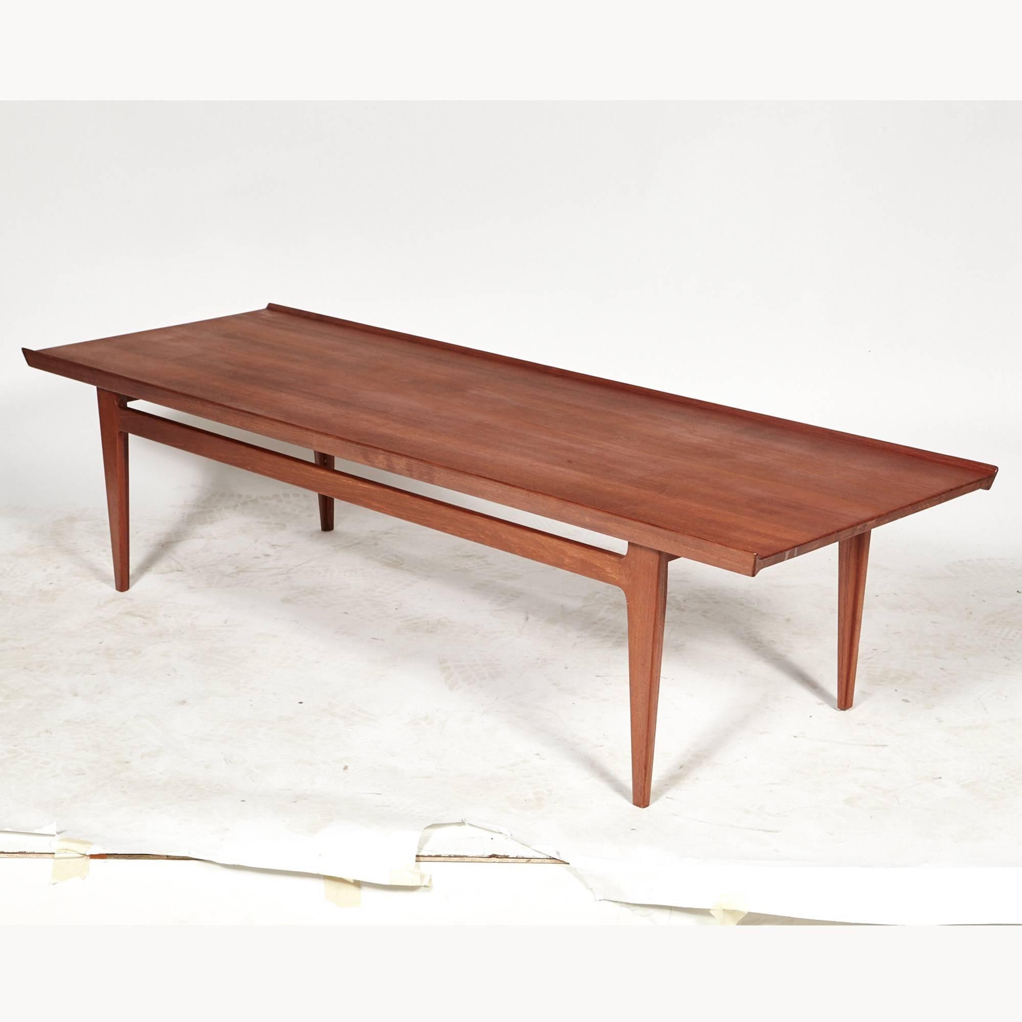 20th Century Finn Juhl Teak Coffee Table for France & Sons, 1950s